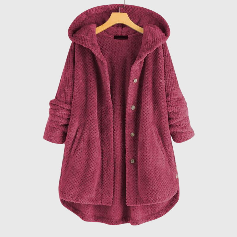 Fiora | Veste en Fleece avec Capuche