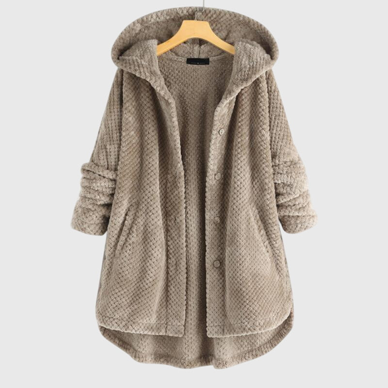 Fiora | Veste en Fleece avec Capuche