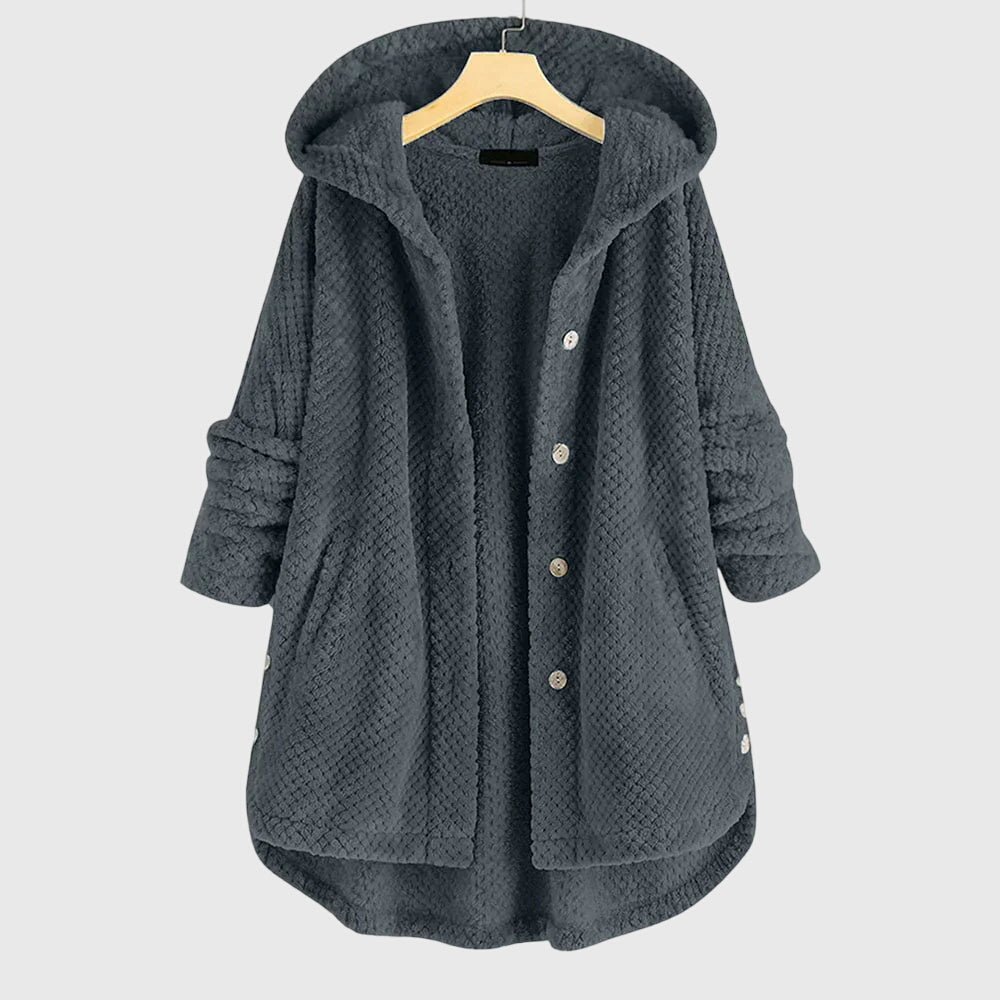 Fiora | Veste en Fleece avec Capuche