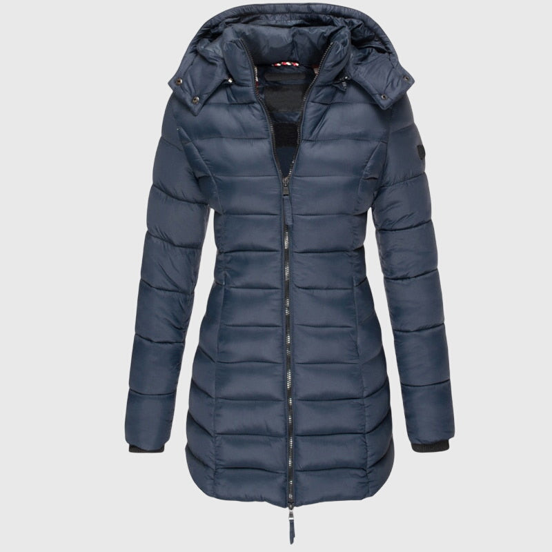 Arielle | Manteau Long en Duvet