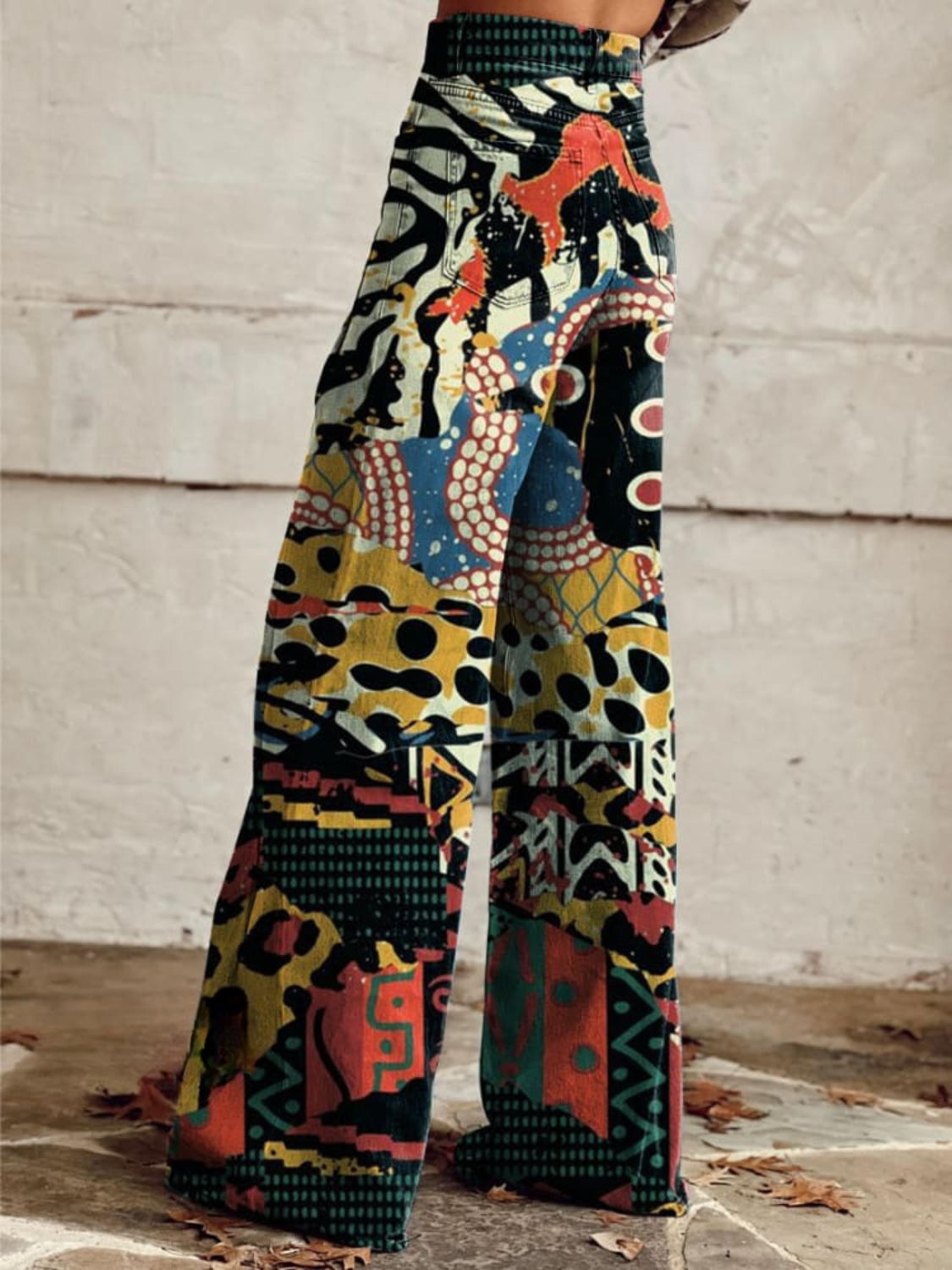 Jacqueline | Jean Imprimé Tribal