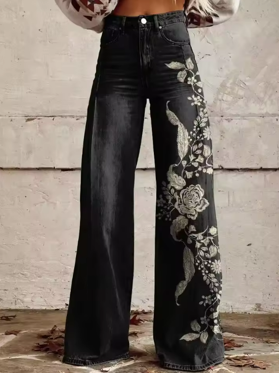 Nora | Jean Noir Brodé