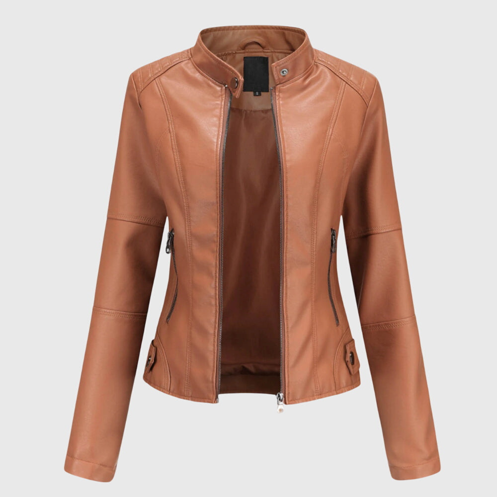 Liora | Veste en Cuir Stylée pour Femme