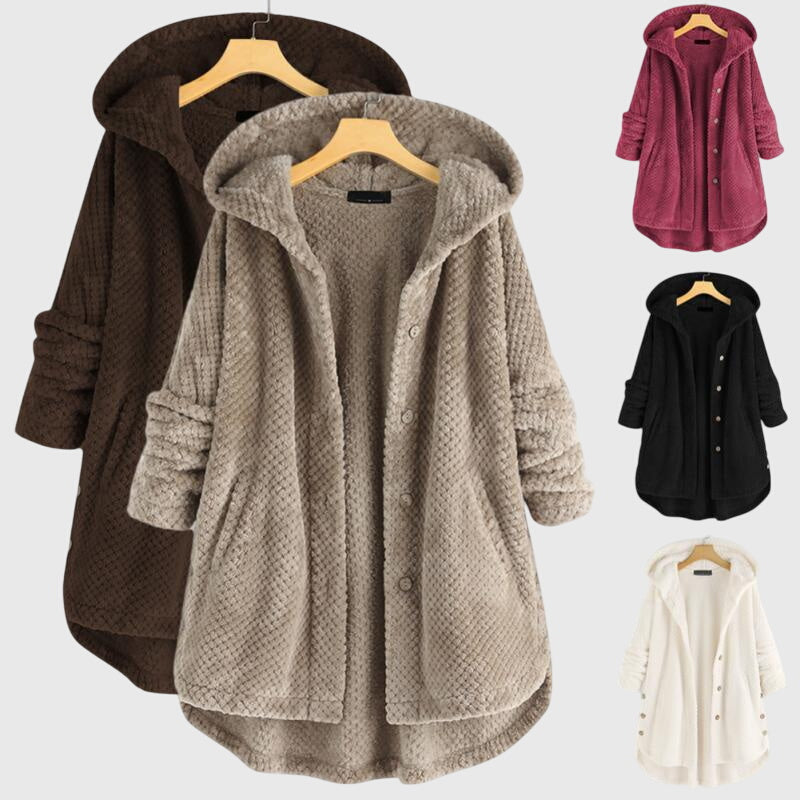 Fiora | Veste en Fleece avec Capuche
