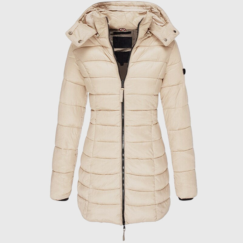 Arielle | Manteau Long en Duvet