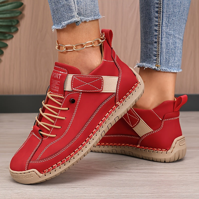 Essence® | Baskets Confort Orthopédique Rouge
