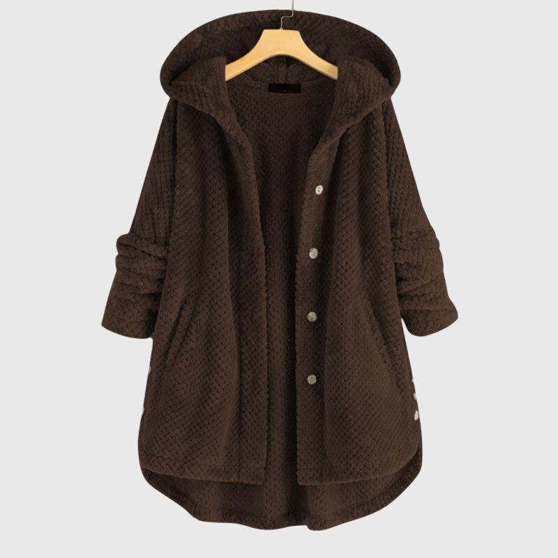 Fiora | Veste en Fleece avec Capuche