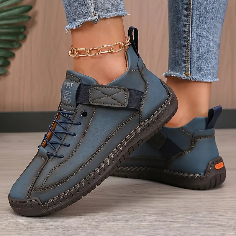 Essence® | Baskets Confort Orthopédique Bleu foncé