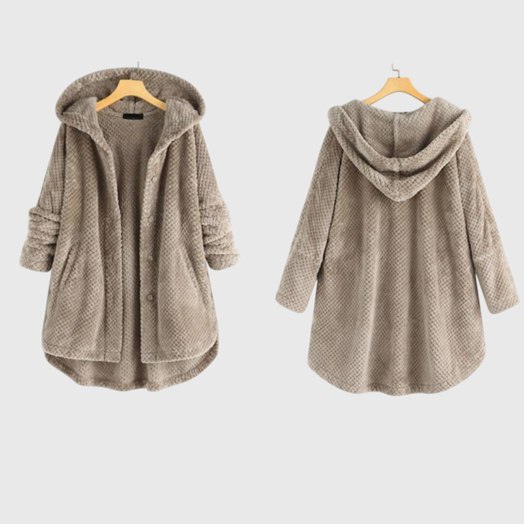 Fiora | Veste en Fleece avec Capuche