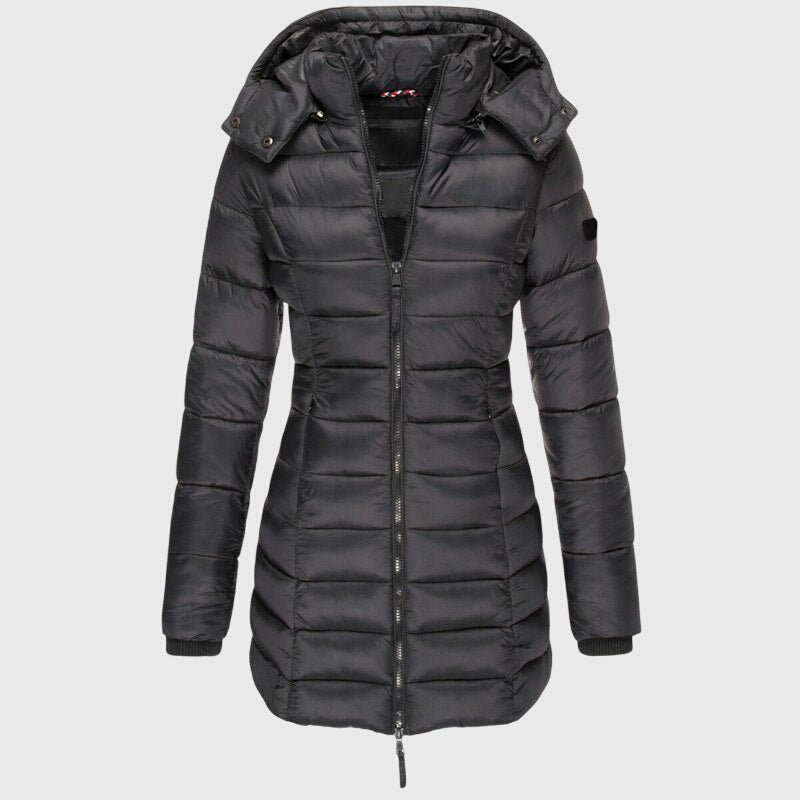 Arielle | Manteau Long en Duvet